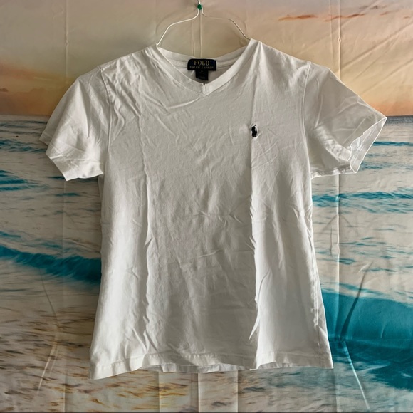 Boy’s Plain White Tee - Picture 1 of 4